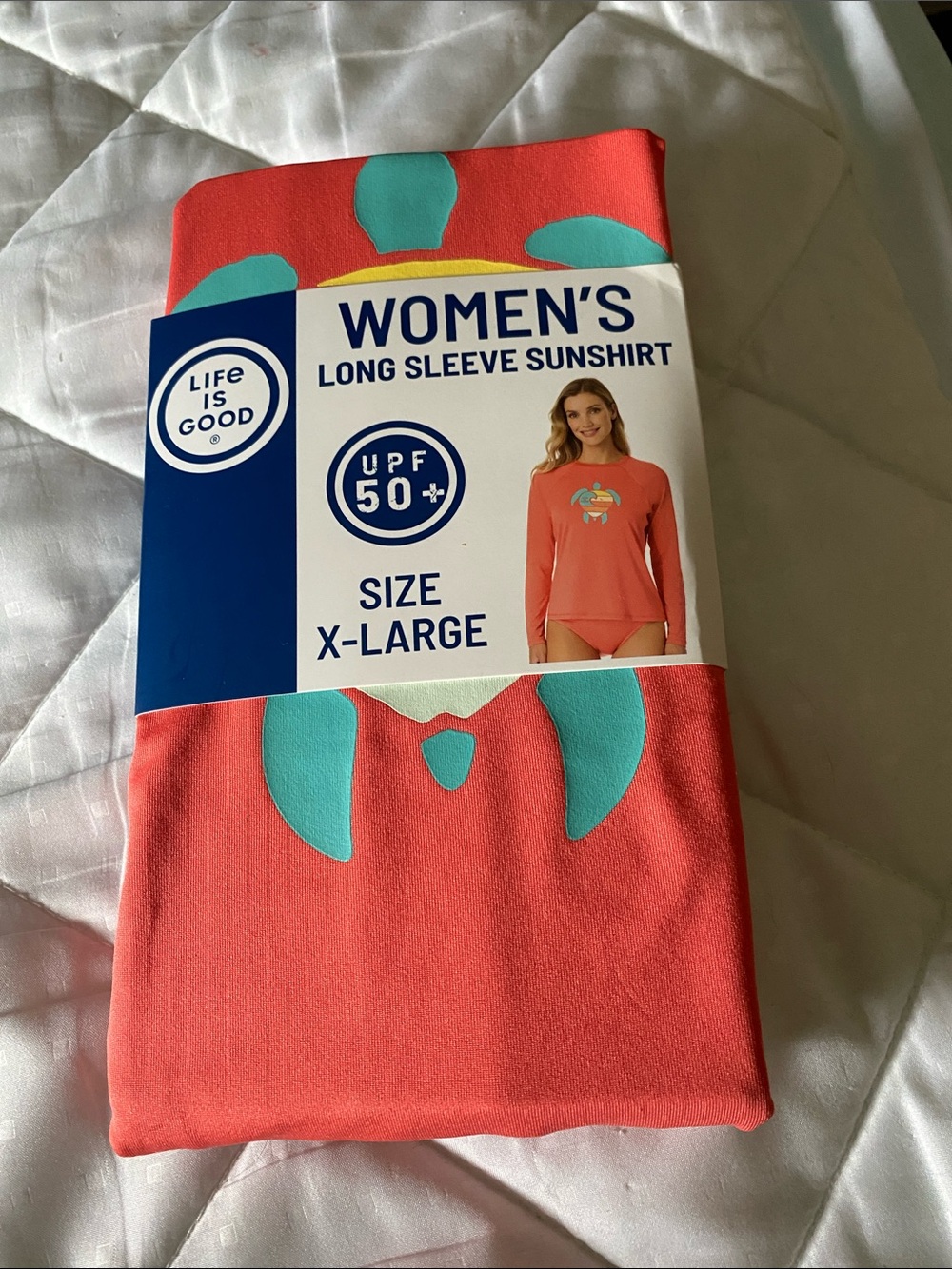 Life is Good women’s size XL sunshirt